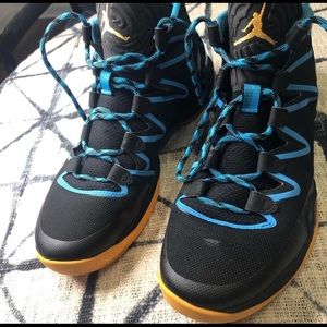 Jordans Blue Flight Plate sneakers 2013